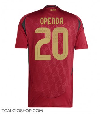 Belgio Lois Openda #20 Prima Maglia Europei 2024 Manica Corta